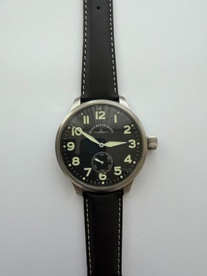 Zeno Watch Fliegeruhr mit einem schönes veredeltes Eta Unitas 6497-2 Werk