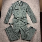 Anthropologie Cloth & Stone Zip Front Utility Jumpsuit Green Medium