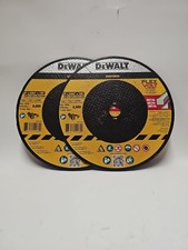 2-Pack DEWALT FLEXVOLT Cutoff Wheel DWAFV8918 9″ Metal Cutting Wheels New