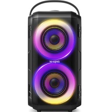 W-KING 80W Portable Party Boom Box Outdoor Wireless Bluetooth Speaker Loud Bi...
