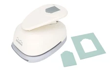 Bira 2.5 inch Price Tag Lever Action Craft Punch for Paper Crafting Scrapbook...