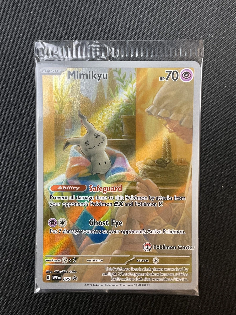 Mimikyu 075 Sv: Scarlet & Violet Promo Cards for sale | eBay