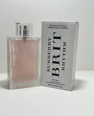 Burberry Brit Rhythm 3.4oz EDT Spray For Women New In White Box DISCONTINUED