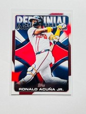2026 Topps Celebration Perennial All-Stars #PAS-2 Ronald Acuna Jr. Brabes