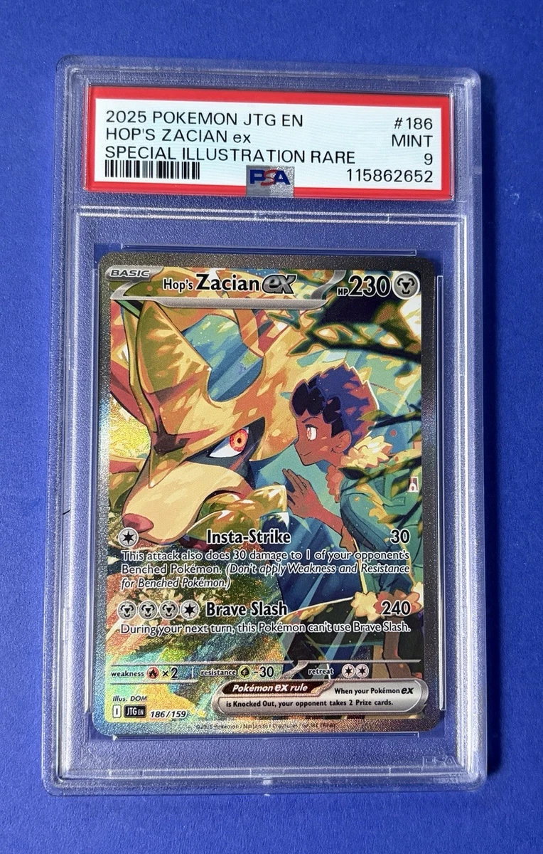 yukiポケカPSAセット Preços baixos em Hop's Zacian Ex 186/159 Sv09: Journey Together | eBay