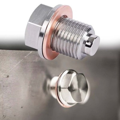 Ölsystem Upgrade für M14x1 5 Ölablassschraube und Kupferscheibe Set