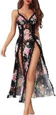 Avidlove Women Lingerie Lace Babydoll Sexy Nightgown Floral Chemise Nightdress