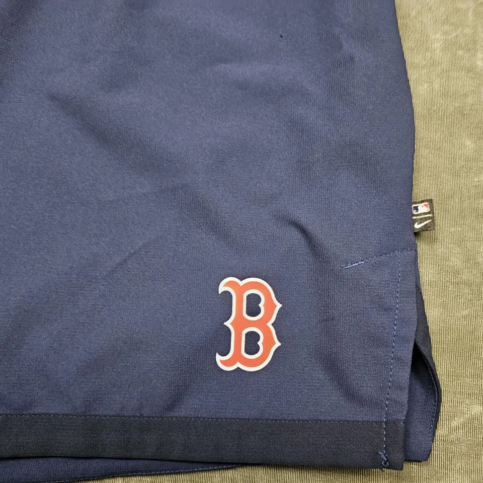 Pantalones Cortos Boston Red Sox Para Hombres Grandes MLB Béisbol Nike Jugador Equipo Edición Pedroia Foto 2 de 4