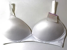 WARNERS Elements of Bliss Wirefree Bra Size 34D White Lite Lift Retail $44