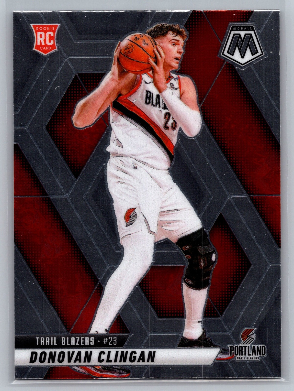 2024-25 Panini Mosaic #246 Donovan Clingan