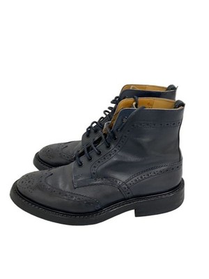 Triacker’s ブーツ Tricker S Lace-Up Boots/-/Blk/Repair Ant/Right Leg Inner Tear Ant