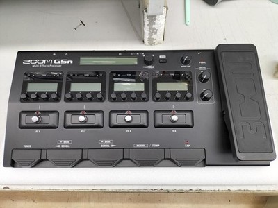 ZOOM G5n Guitar Multi Effects Processor Amp Modeling Pedal Preowned Japan