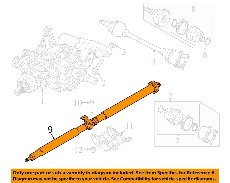 (LOCAL PICKUP ONLY) Rear Drive Shaft Assembly Fits 16-23 RENEGADE 2992611 - Image 3 of 4