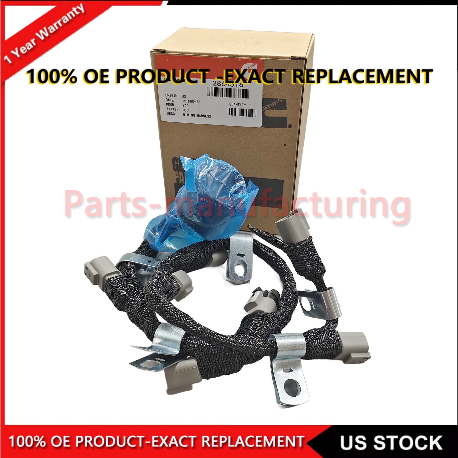 Fuel Injector Wire Harness Cable for Cummins Engine ISM11 QSM11 4022870 2864516