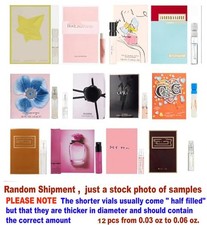 Perfume Samples Set for Women, popular name brand,Random 12 pcs