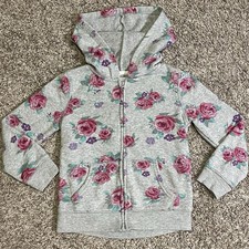 Girls Zipper Hoodie OshKosh Size 4