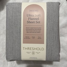 Threshold Ultra Soft Flannel Sheet Set Made i...