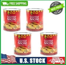 4 CAN Ricos® Gourmet Nacho Cheese Sauce, 107 oz Can, Shelf-Stable