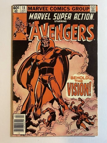 Marvel Super Action #18 | FN+ | Reprint of Avengers #57 (1ST App of Vision)