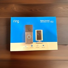 Ring Starter Set With Battery Doorbell 2nd Gen And Indoor Cam Plus