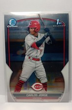 2023 Bowman - Chrome Prospects Carlos Jorge #BCP-120 (RC)