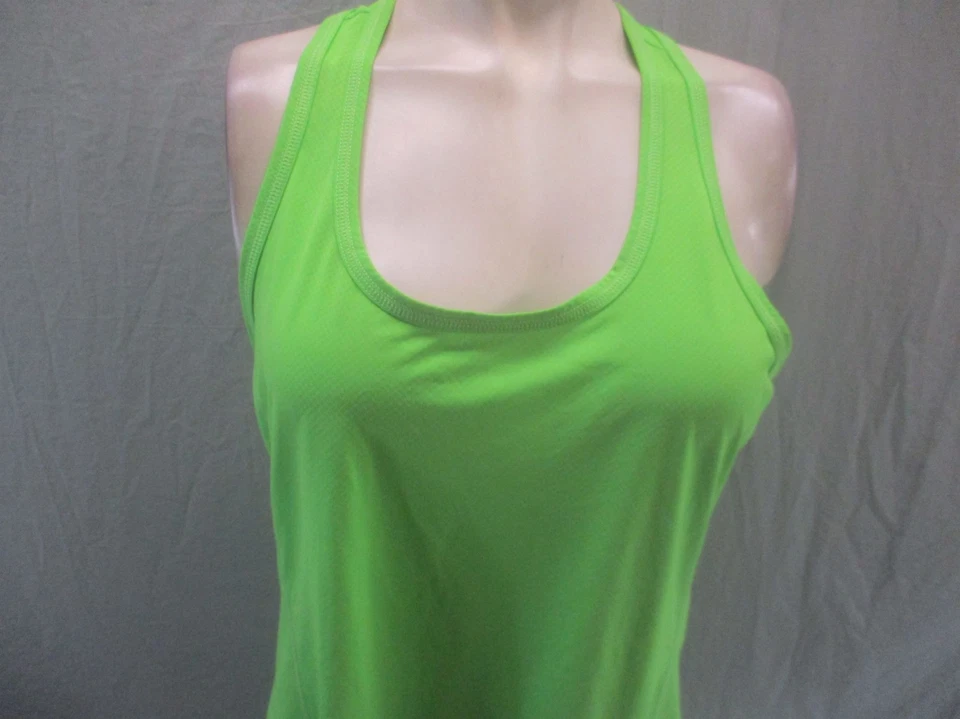 Camiseta sin mangas Zella talla L para mujer verde espalda deportiva ropa deportiva 475 Foto 2 de 4