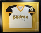Dave Winfield autographed/framed San Diego Padre's Mitchell & Ness Rookie Jersey — photo 1