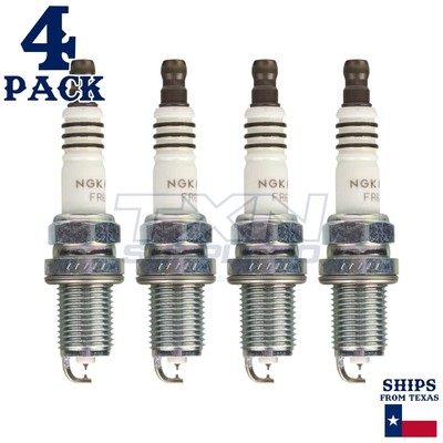 4 Pack NGK Ruthenium HX Spark Plugs 1997-2001 for Suzuki Swift L4 1.3L