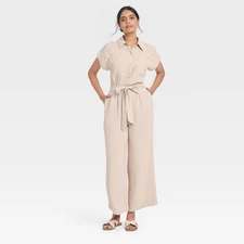 Women's Short Sleeve Jumpsuit - A New Day