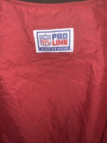 Vintage Reebok Pro Line Washington Redskins Jacket Size XL Embroidered Logo - Picture 6 of 11