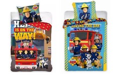Feuerwehrmann Sam Bettwäsche Set 2 tlg. Wendebettwäsche Maße: 100x135 cm