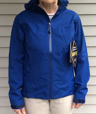 Arc Teryx Women S Zeta Ar Corp Jacket Goretex Large In Olympus Blue Ebay