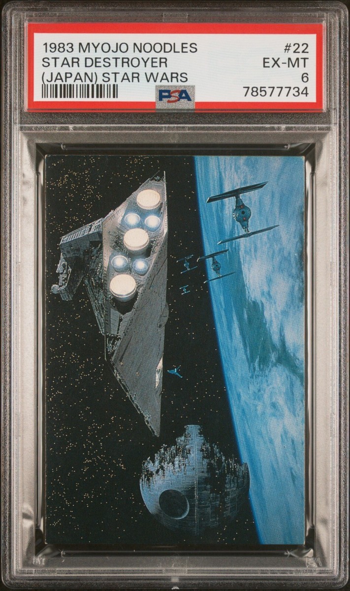 1983 Star Wars メカ・カード 17 Myojo Noodle