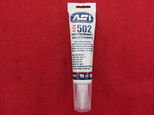 ASI  502 SILICONE HIGH PERFORMANCE SEALANT ADHESIVE CLEAR FOOD GRADE 2.8 Fl oz