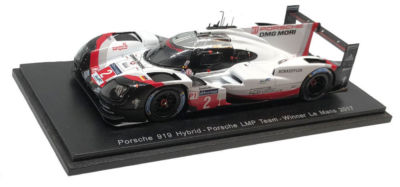Model Car 1:43 Spark Porsche 919 Hybrid Winner 24H Le Mans