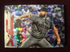 2020 Topps Chrome Base Refractor Diamondbacks Robbie Ray Baseball Card #192