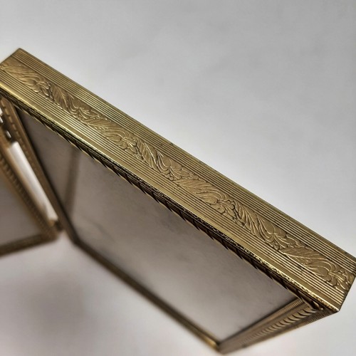 Vintage Overton Original 24 Karat Gold Plate Electro Frame Two 3" by 4" Photos - Picture 2 of 10