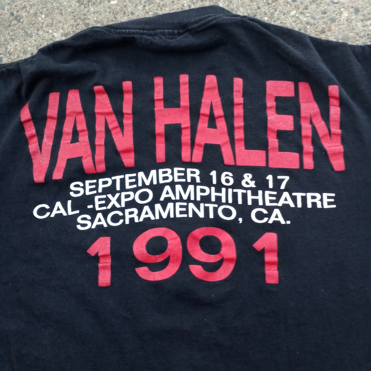 Vintage Van Halen Tour 1991 For Unlawful Carnal Knowledge T-Shirt