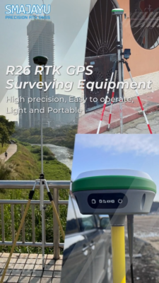 Surveying System E1 RTK GNSS Survey Equipment 20 Hours Endurance RTK ...