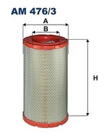 Filtron AM476/3 Luftfilter FüR Mercedes O 350 Travego 580 Setra 400
