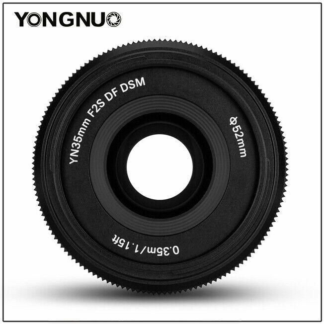 YONGNUO YN35mm F2S DF DSM Eマウント YONGNUO YN35mm F2S DF DSM Full Frame AF Lens For Sony E-Mount A7II