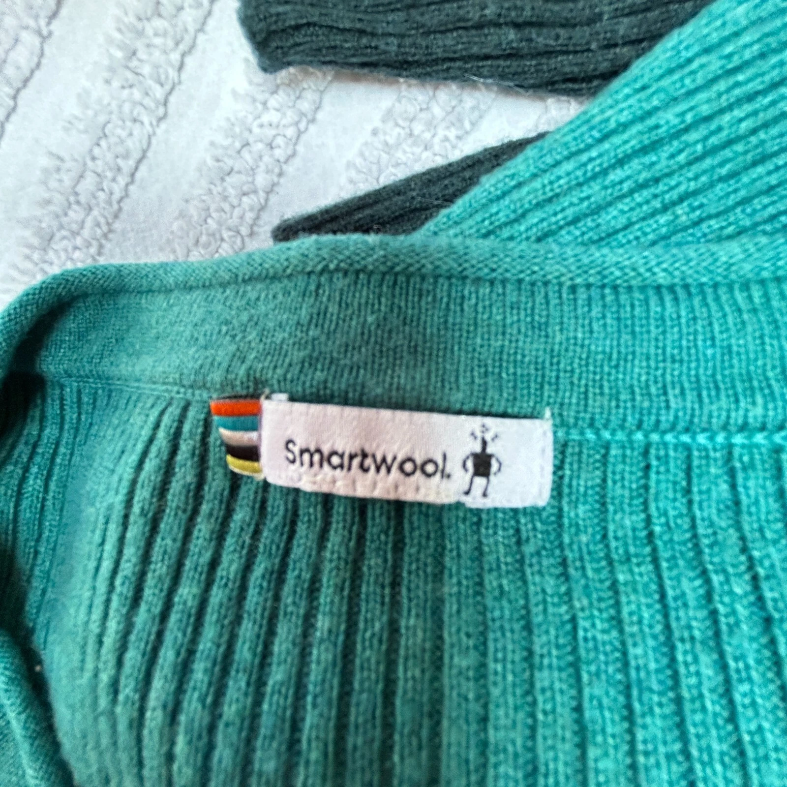 smartwool merino wool ribbed knit colorblock cozy fashion sweater