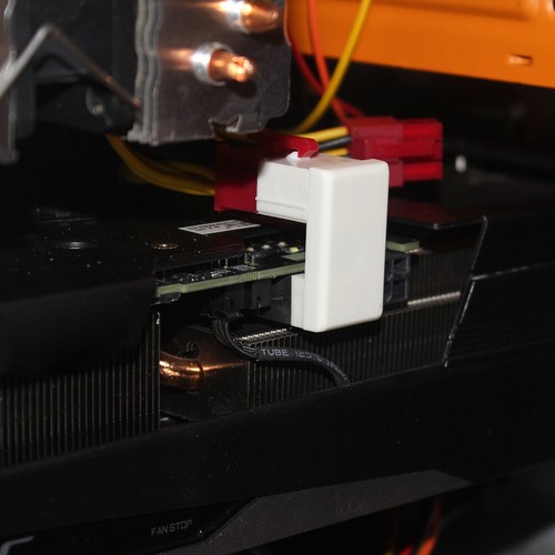 180-Grad-8-Pin-Adapter, Desktop-Computer, U-förmig, für Grafikkarte (8PIN STD) - Afbeelding 3 van 12