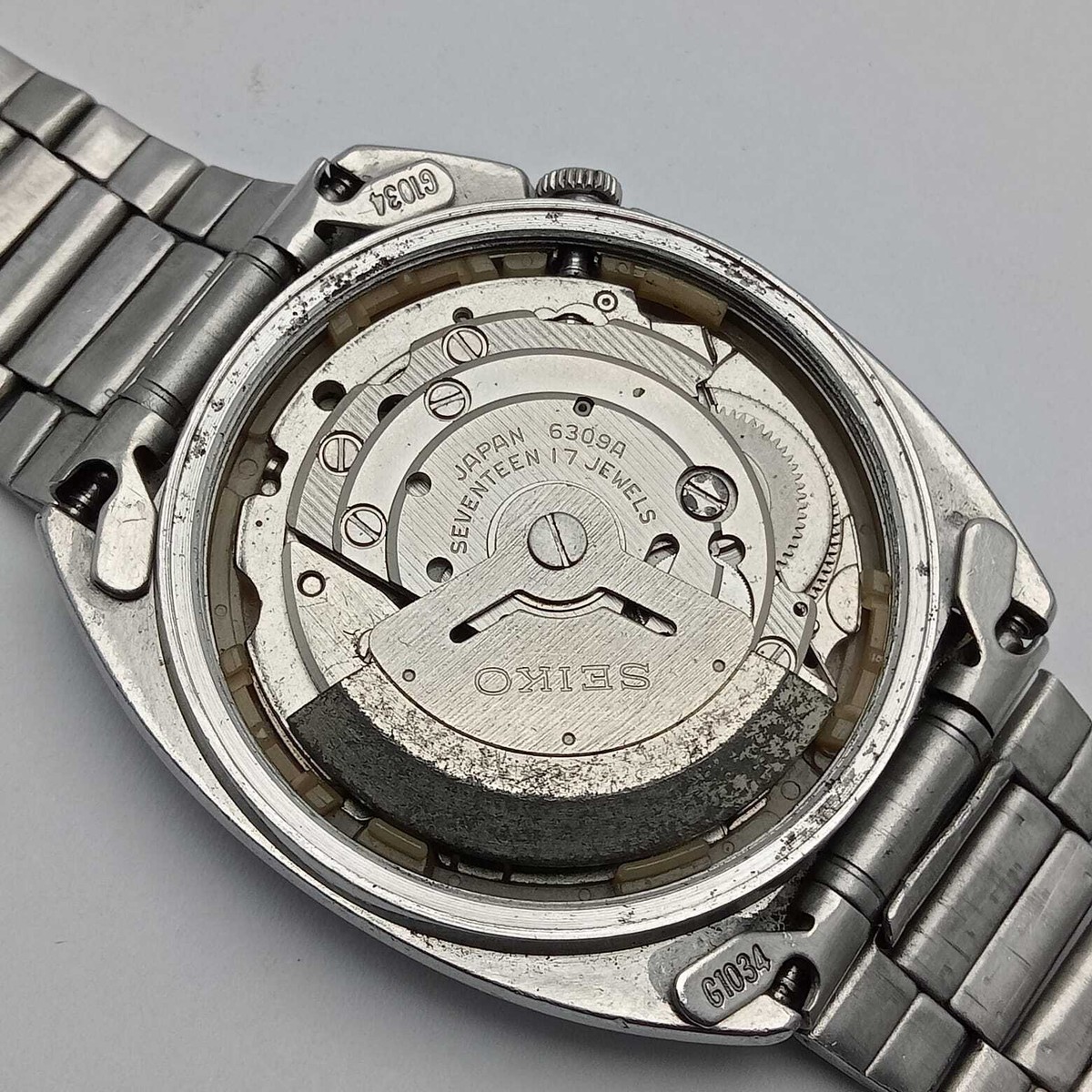 Seiko 5 Automatic 6309-5810 Day/Date Vintage Men's Watch | eBay