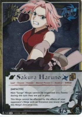 Sakura Haruno - N-940 - Promo - Foil Promo Cards Played - Naruto
