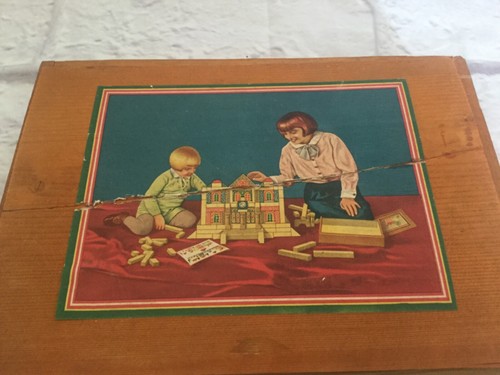 Vtg. Children’s Wooden Building Block Set - Picture 2 of 10