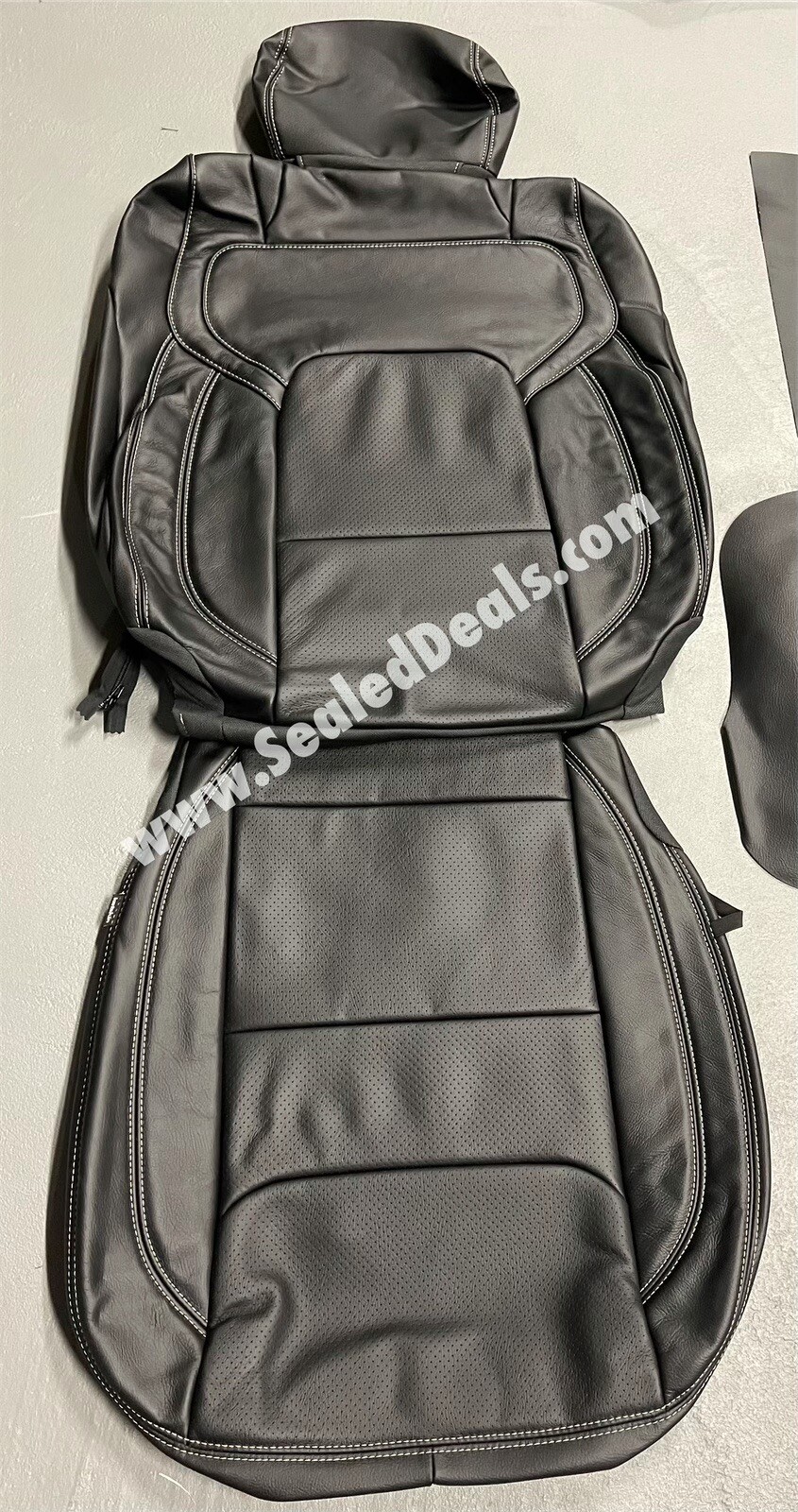 Black Leather Seat Covers for 201924 Dodge Ram Crew Cab 1500 Big Horn