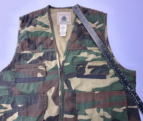 Northwest Territory Camo Hunting Vest Size Large. Free Shipping - Picture 8 of 18