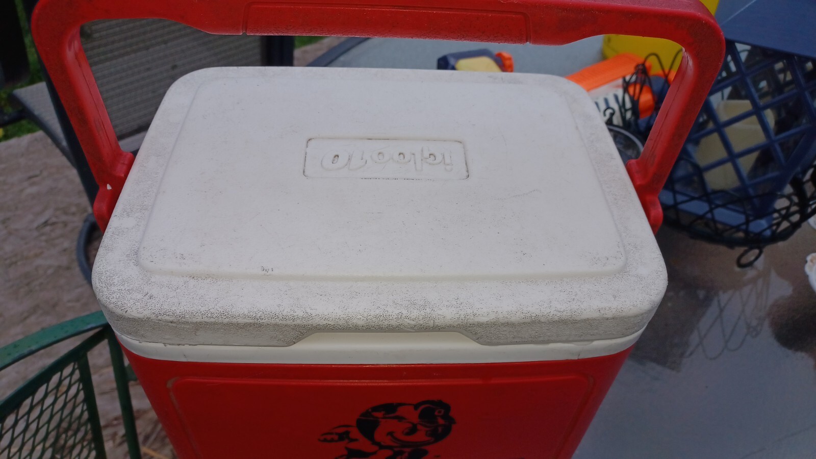 Vintage Igloo 10 Thermos Cooler THE OHIO STATE UNIVERSITY BUCKEYES RARE