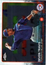 2015 Topps Chrome #184 Devon Travis Toronto Blue Jays
